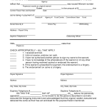 Affidavit Form Free