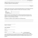 Affidavit Form Free