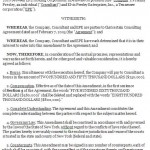 Consulting Services Agreement Template