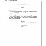 Non Renewal Of Lease Letter