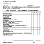 Employee Evaluation Form Sample