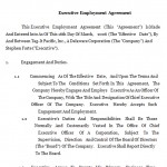 Employment Agreement Sample