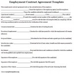 Employment Agreement Sample