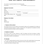 Employment Agreement Sample