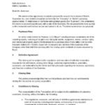 Examples Of Letters Of Intent