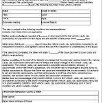 Free Vehicle Bill Of Sale Free Vehicle Bill Of Sale