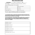 Free Vehicle Bill Of Sale Free Vehicle Bill Of Sale