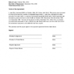 Legal Payment Agreement Form Legal Payment Agreement Form
