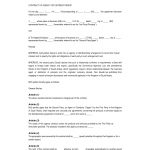 Modeling Contract Agreement