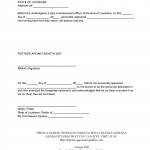 Notarized Affidavit Template