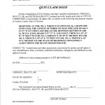 Quitclaim Deed Template