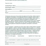 Release Waiver Template