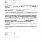 Sample Letter For Rent Increase