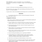 Ad Agency Contract