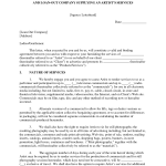 Ad Agency Contract