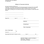 Affidavit Sample Letter