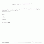 Agreement Forms Agreement Forms