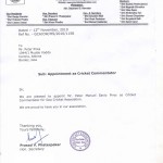 Appointment Letter