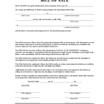 As-Is Bill Of Sale