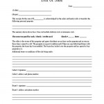 Bill Of Sale Templates