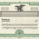 Blank Stock Certificates