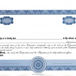 Blank Stock Certificates