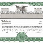 Blank Stock Certificates