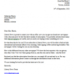 Business Letter Template