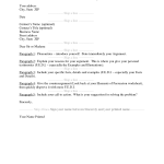 Business Letter Template