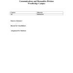 Cancellation Notice