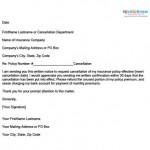 Cancellation Notice Form
