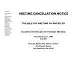 Cancellation Notice Form