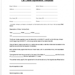Car Loan Agreement Template