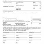 Change Order Form Template