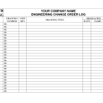 Change Order Template