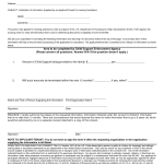 Child Support Agreement Template