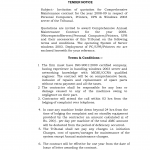 Computer Maintenance Contract Sample Computer Maintenance Contract Sample