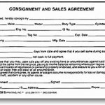 Consignment Form Consignment Form
