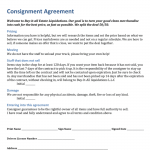 Consignment Forms