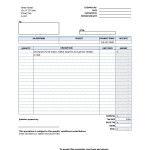 Contractor Bid Template