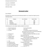 Demand Letter Sample Demand Letter Sample