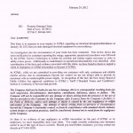 Denial Of Claim Letter
