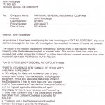 Denial Of Claim Letter