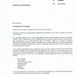 Denial Of Claim Letter