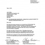 Denial Of Claim Letter