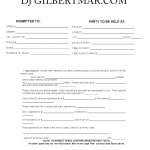 Dj Contract Agreement