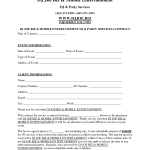 Dj Contract Agreement