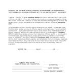 Drug Test Consent Form