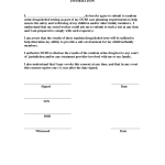 Drug Test Consent Form