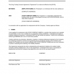 Drug Test Consent Form